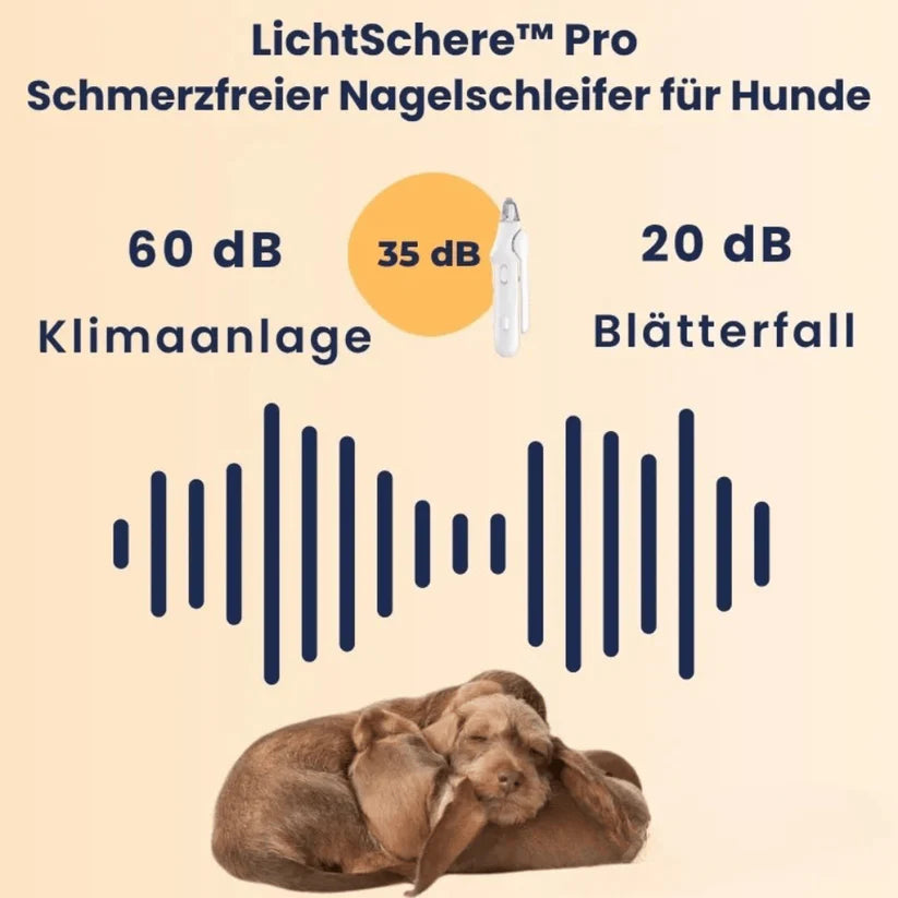 LichtSchere™ Pro – Die 2-in-1 LED-Krallenschere für Pfoten