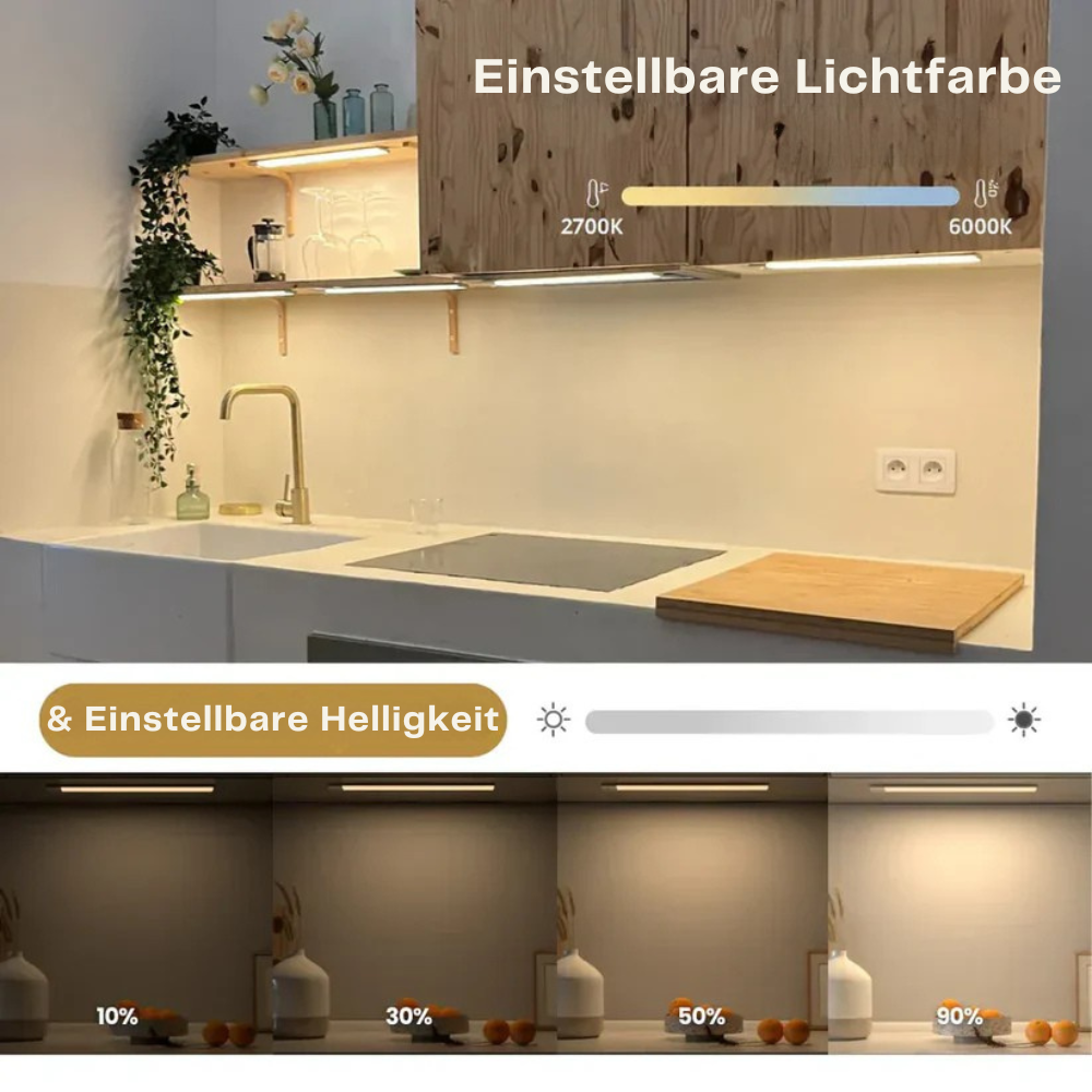 Kabellose LED-Lichtleiste mit Bewegungsmelder