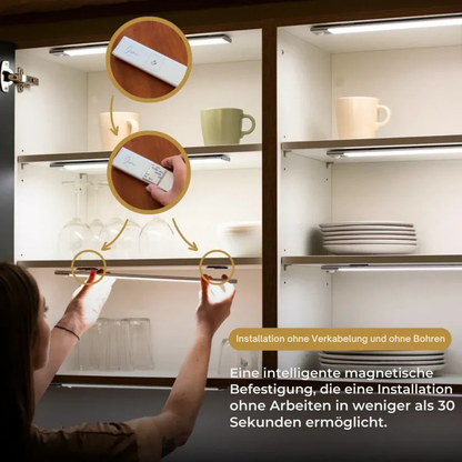 Kabellose LED-Lichtleiste mit Bewegungsmelder