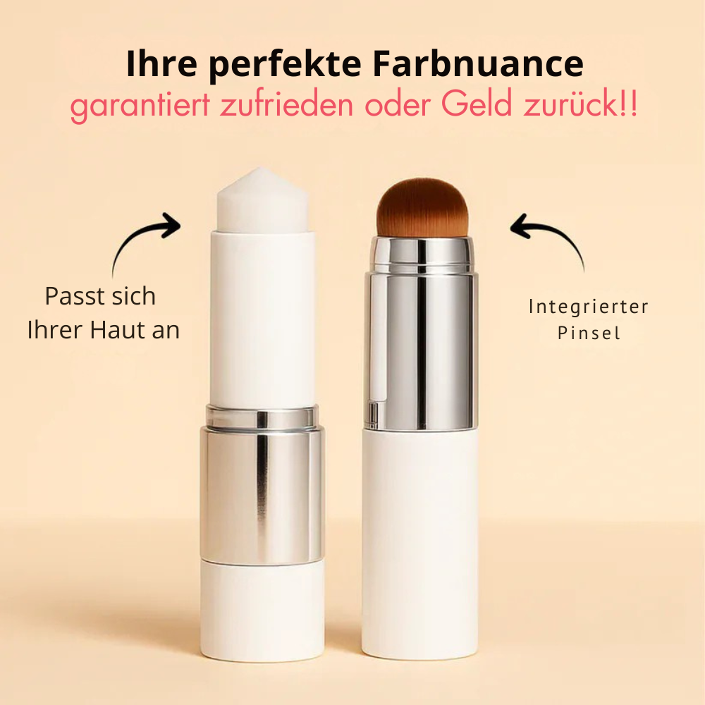 2-in-1 Foundation mit integriertem Pinsel