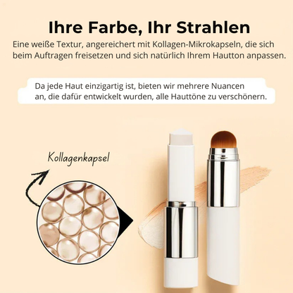 2-in-1 Foundation mit integriertem Pinsel