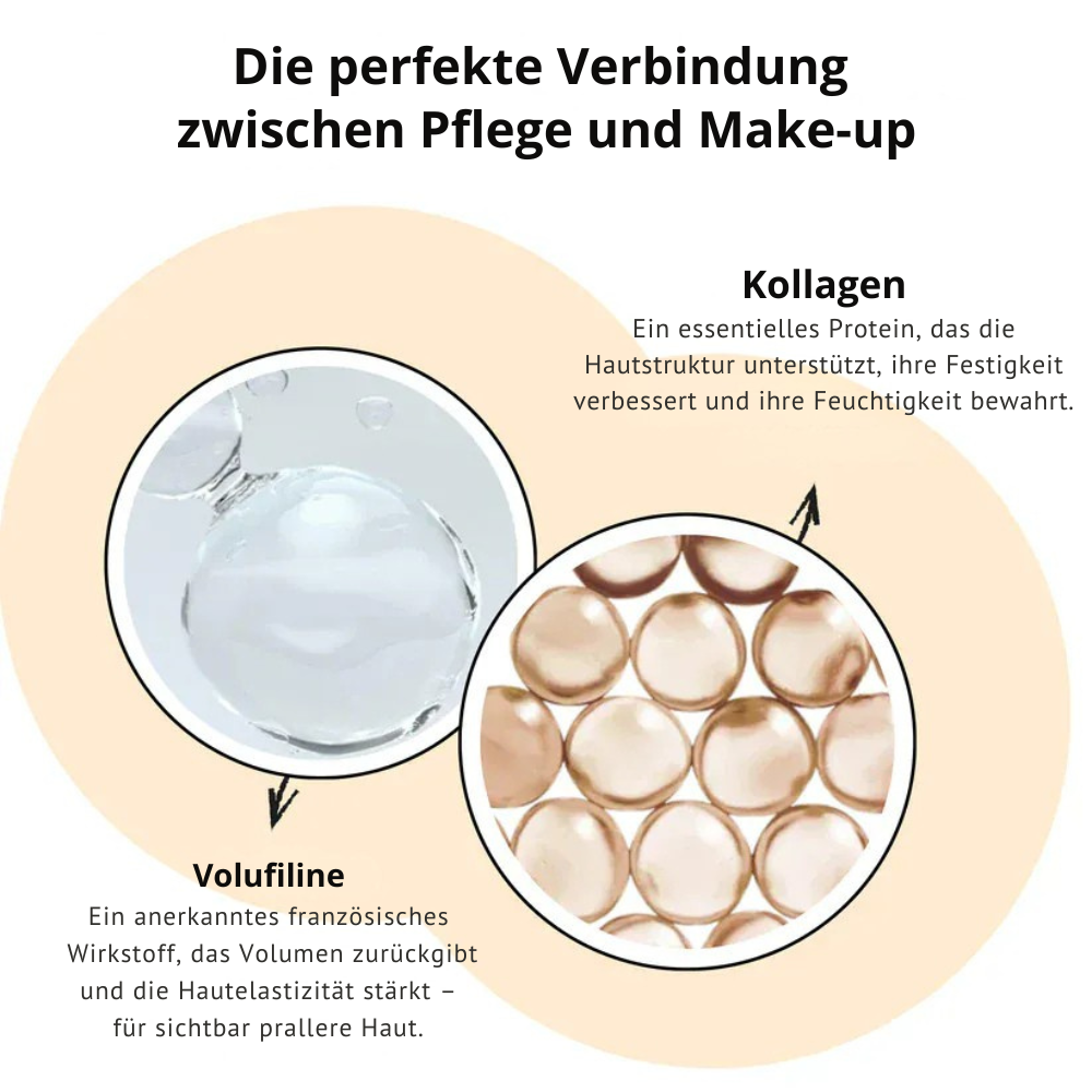 2-in-1 Foundation mit integriertem Pinsel