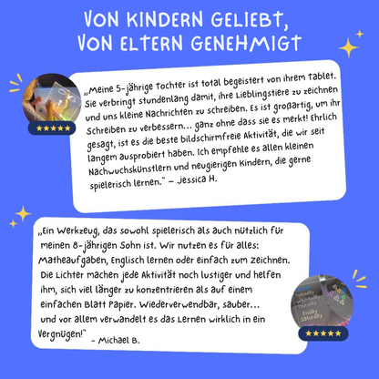 Magisches Licht-Tablet