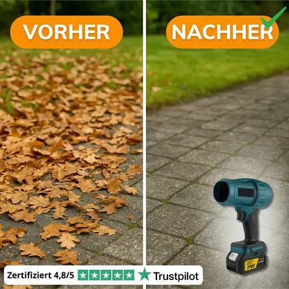 Leistungsstarker kabelloser Laubbläser – Kompakt, leicht und ultraleistungsfähig
